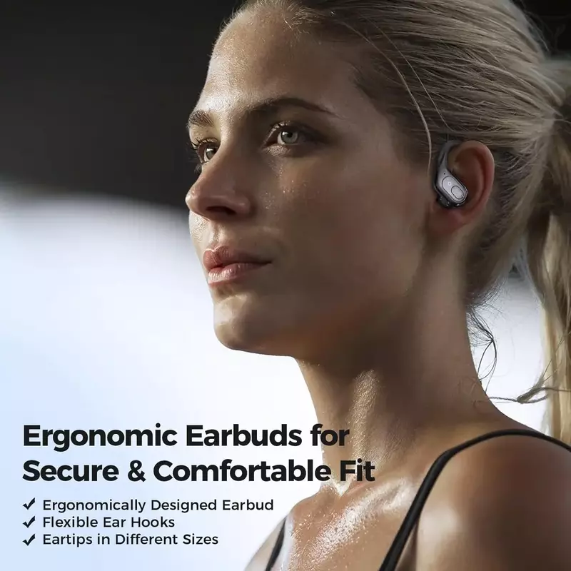 2024 NEW TWS Wireless Bluetooth 5.3 9D HIFI Stereo Noise Reduction Music Earphones Waterproof Sports Headphones for iphone