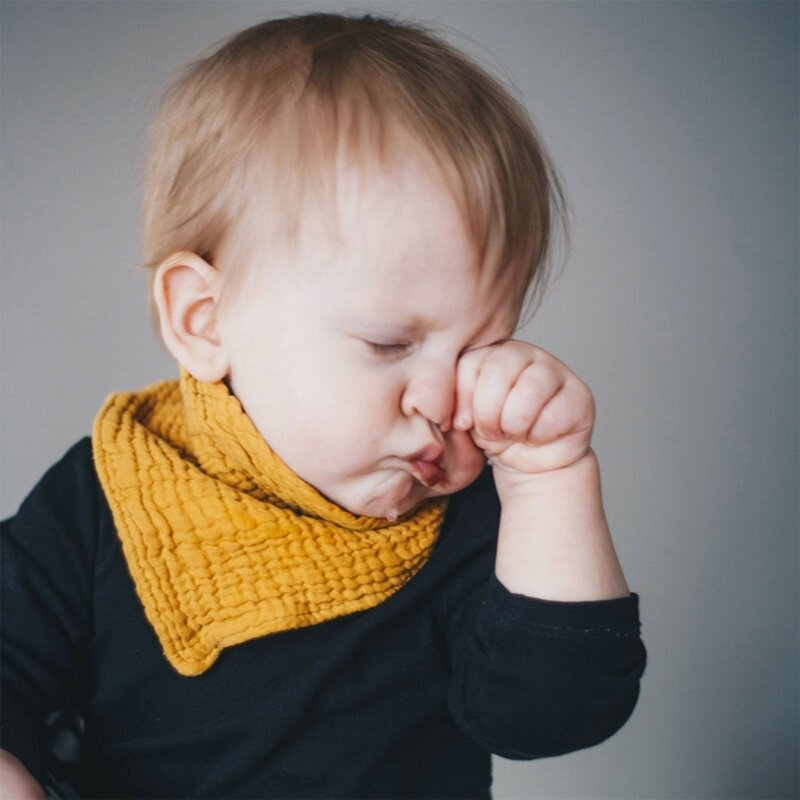 3 Buah Handuk Air Liur Oto Makan Bayi untuk Syal Segitiga Bandana Tempat Tidur Lembut Pengiriman Drop