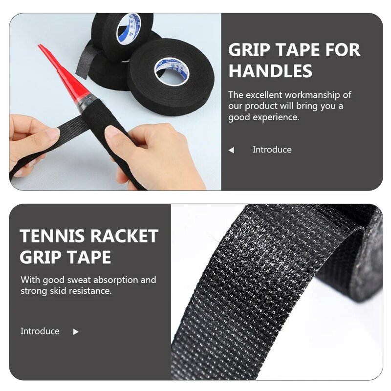 of Non-slip Racket Tape Elastic Racket Grip Tape Perforated Tape for Badminton Anti Slip Outdoor Training Replacement