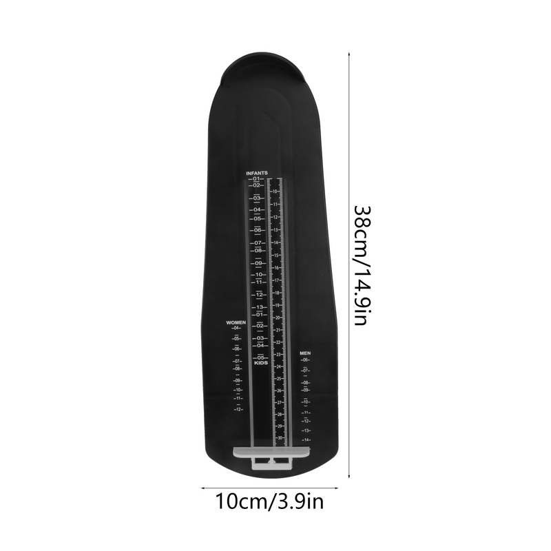 Dispositivo de Medição de Pés para Adultos, Medidor de Tamanho, Régua de Pés para Sapatos, Home Tool for Kids and Family Measuring Tool