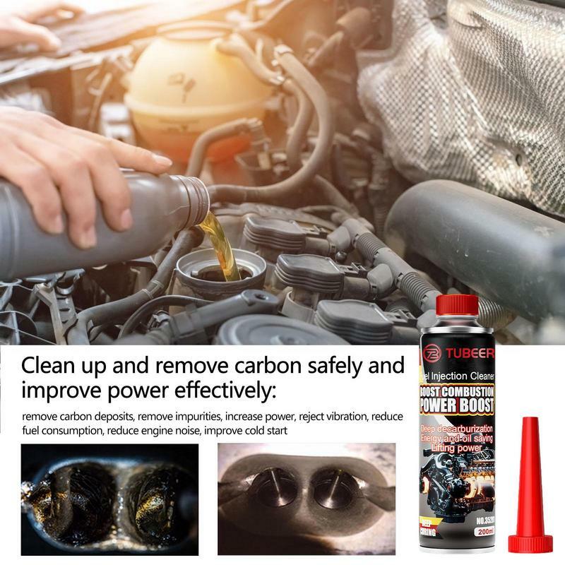 Olej wtryskiwacz do czyszczenia silnik zwiększający formułę 200ML do usuwania osadu zmniejsza zużycie oleju czyści układ olejowy oszczędza olej
