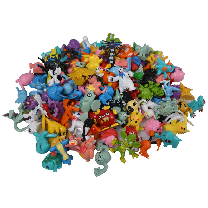 Pokémon Pikachu Anime Action Figure, 144 Modelo de Brinquedos, Decoração Ornamental, Colecionar Brinquedos para Crianças, Presente de Natal