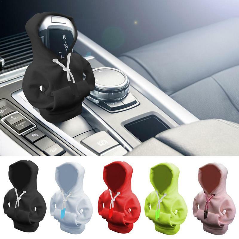 Hoodie Universal Fit para Caminhão, Carro Shifter, Decoração Interior do Veículo, Shiff Knob Cover Acessórios, Carro Shift Knob