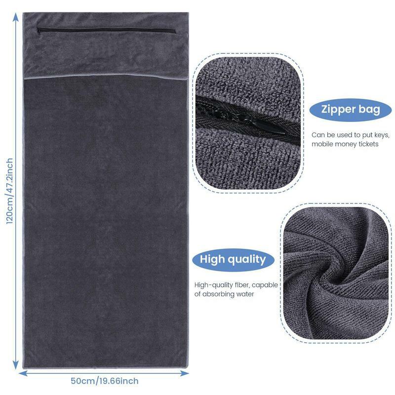 Fitness-Handtuch Mikro faser Fitness-Handtuch saugfähig schnell trocknendes Sport tuch ultra weiches Schweißtuch für Fitness-Yoga-Laufen und