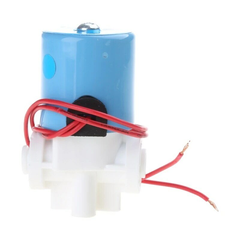 Solenoide entrada agua conexión rápida 1/4 "para válvula, máquina doméstica agua pura P