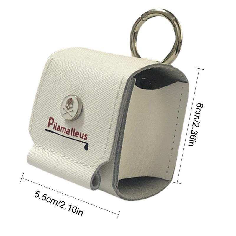 Golf Ball Pouch Mini Golf Ball Holder Bag Pouch Practical Portable Golf Ball Case Waist Bag Holding Balls Tees Storage Pouch