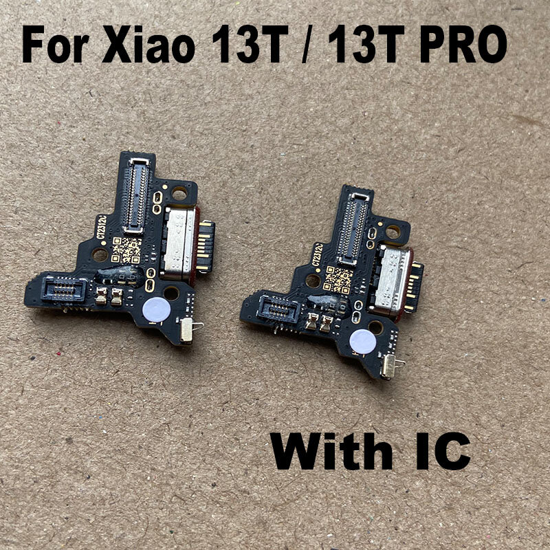Cargador USB de alta calidad para Xiaomi 13T / 13T Pro, puerto de carga, placa de conector, Cable flexible, piezas de repuesto MI con IC