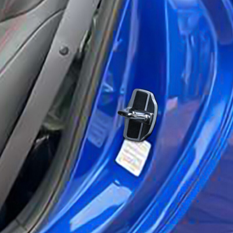 TRD-estabilizador de puerta, Protector de cerradura de puerta, Pestillos, cubiertas de tapón para Subaru BRZ XV Forester Legacy Outback WRX