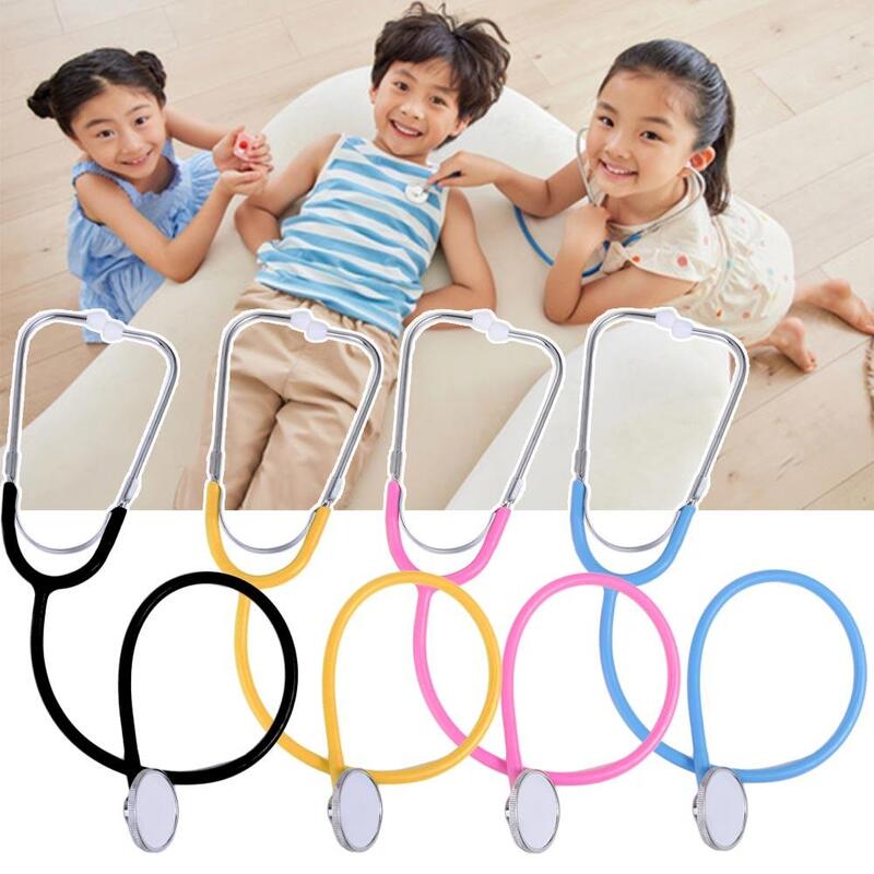 Scienza educativa popolare simulazione di plastica stetoscopi di simulazione del giocattolo del dottore gioca a casa giocattoli per bambini stetoscopio giocattolo