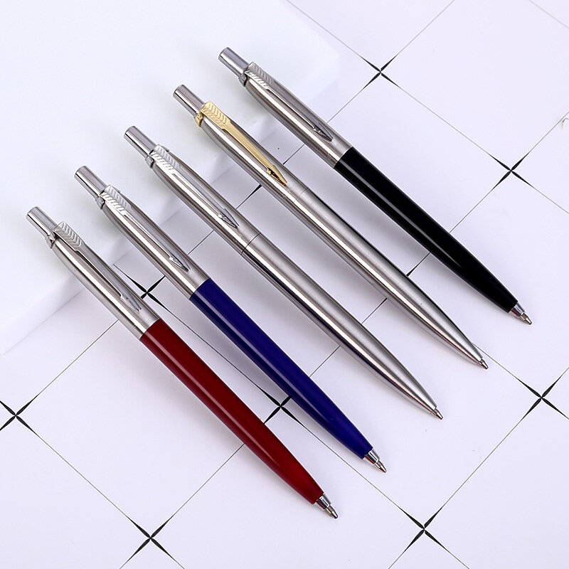 Fashion Design Brand T Shape Business Men Writing Ballpoint Pen School Student Signature Pen Buy 2 Send Gift