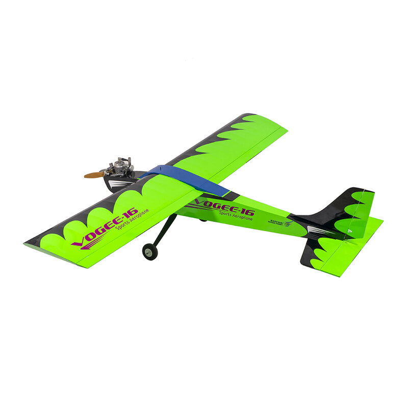 Aviões de madeira Arf Balsa DIY modelos de avião RC, avião cortado a laser, treinamento esportivo Balsawood, 1600mm VOGEE, TCG16, novo