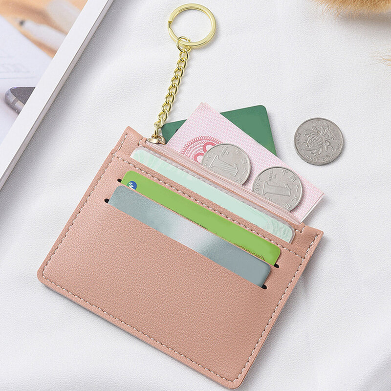 1PC Retro Slim Card Holder For Bank Credit Card ID Card Coin Pouch Case Bag Wallet Organizer Women Men Thin Business Card Wallet