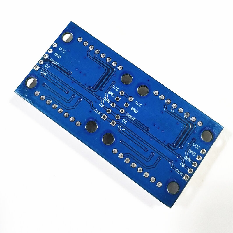 Módulo de matriz de puntos MAX7219, módulo de pantalla 2 en 1, unidad de control de chip único, módulo LED