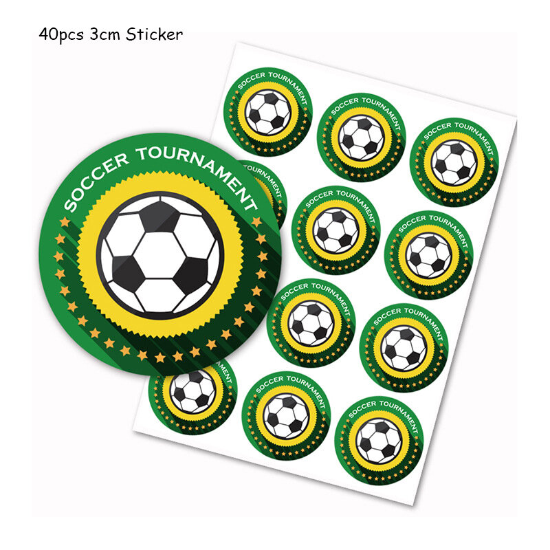 40 قطعة لكرة القدم ملصقا شخصية لكرة القدم كرة القدم الكرة ملصق التسمية ذاتية اللصق لكرة القدم كرة القدم الكرة ملصق لغرف الاطفال