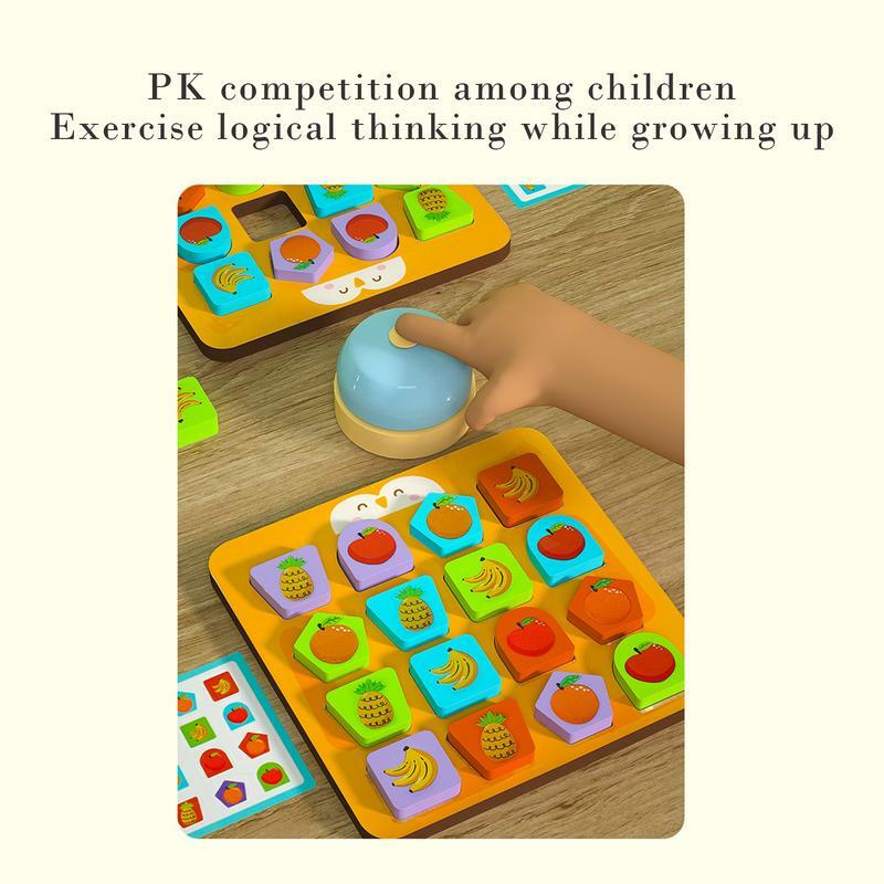 Shape Matching Toy Educational Puzzle Shape Sorting 3D Toys Wooden Toddler Sensory Toy Funny Early Education Animal Jigsaw