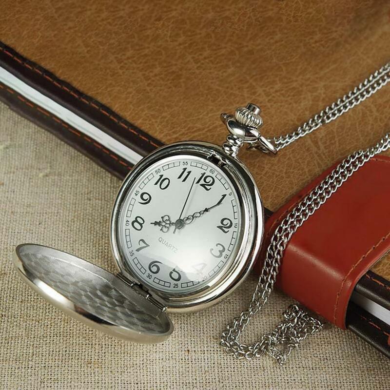 Vintage Lightweight Pointers Pocket Wristwatch Men Women Pocket Clock Lightweight All Match Watch for Party