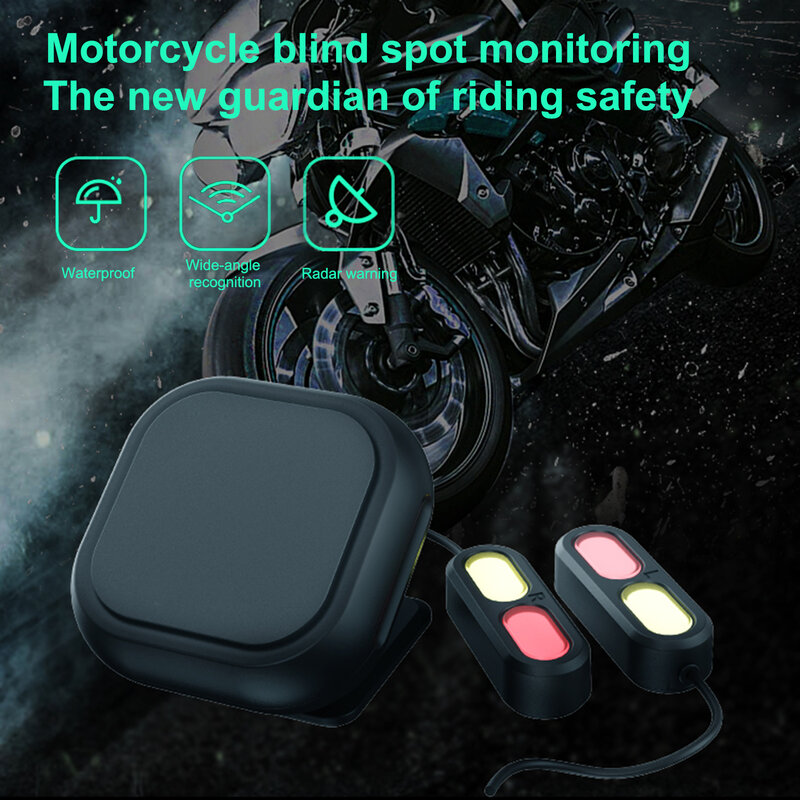 Motorrad-Sicherheits fahr system Überwachung des toten Winkels 24GHz Millimeter wellen radar bsd 30 Meter Erkennung des toten Winkels für alle