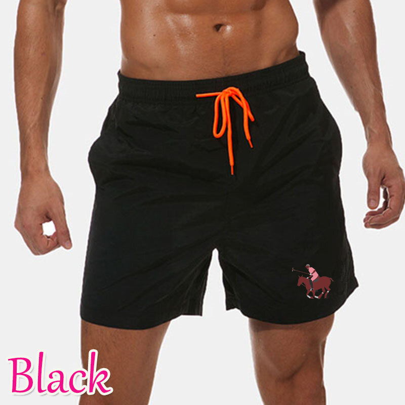 Summer Men's Quick-drying Beach Pants Five-point Pants Casual Shorts