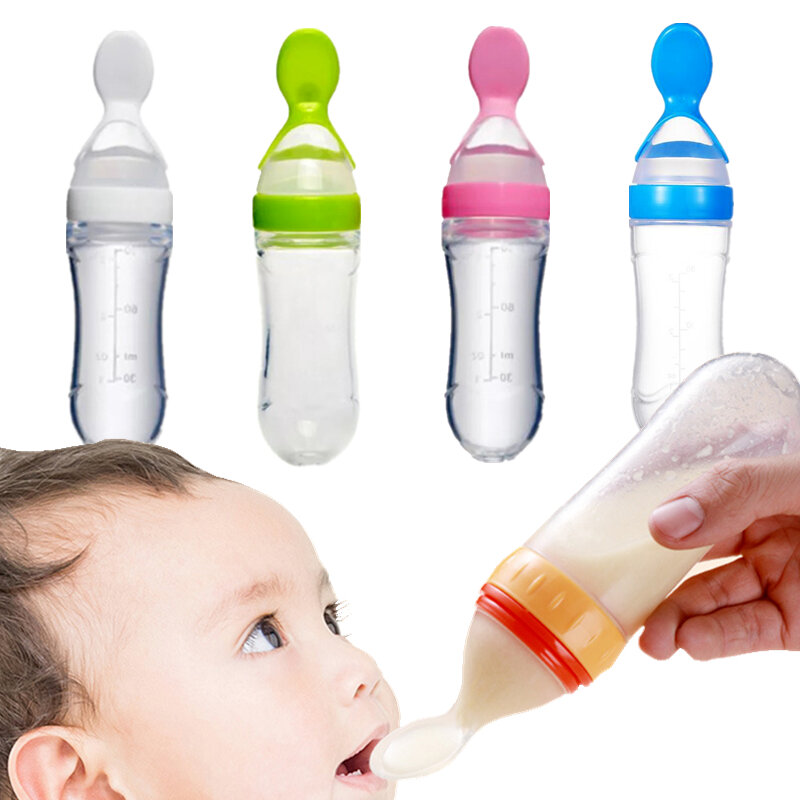 Papkowata łyżka do podajnik żywności do karmienie dziecka przecieru do soków z kremem jajecznym typu prasa do butelek łyżka do sutków dla dzieci
