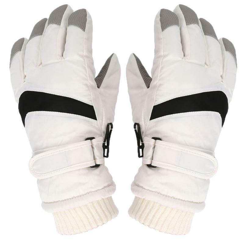 1 par guantes esquí transpirables a prueba viento guantes invierno para exteriores guantes deportivos