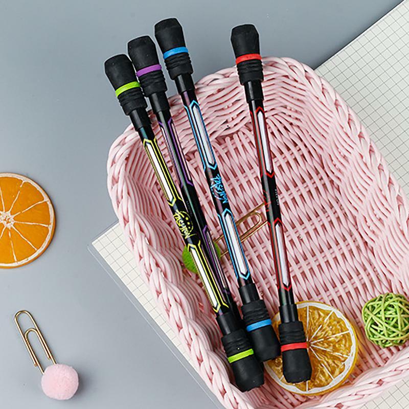 4本の回転ペンと回転するペンを備えたペン,滑り止めのスイベルペンは,脳の練習に適しています
