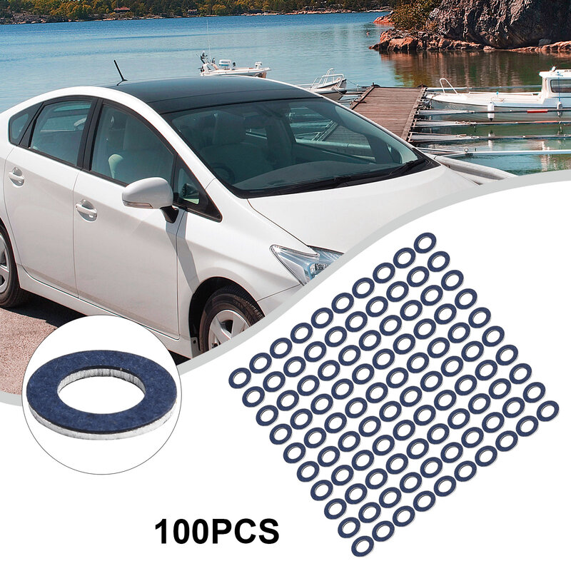 Сменные прочные простые в использовании высококачественные практичные аксессуары для шайбы набор деталей 100 Шайбы 12 мм для Toyota
