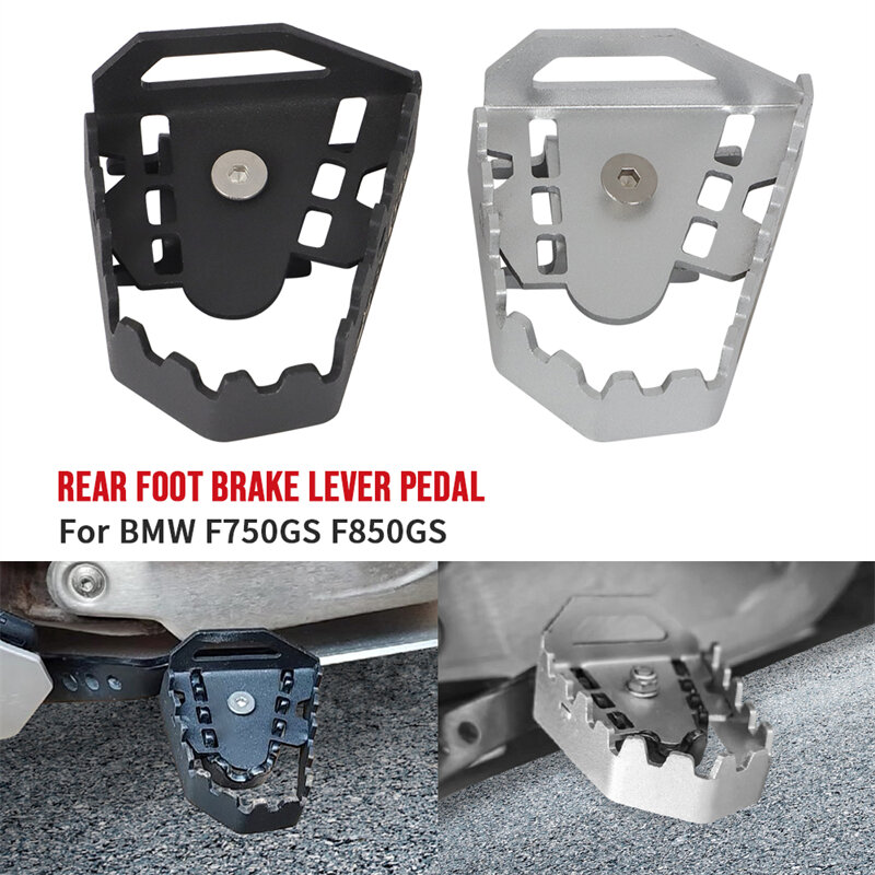Foot Brake Lever Pedal Enlarge Extension Rear Brake Peg Pad Extender For BMW F850GS F 750GS 850GS F850 F750 850 750 GS 2021
