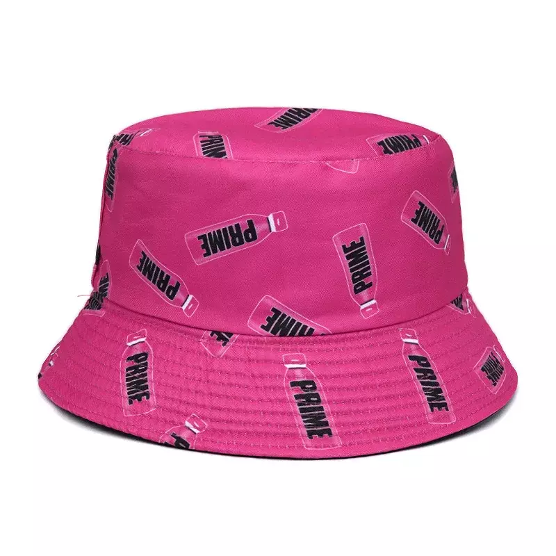 Chapéu de balde com estampa para homens e mulheres, chapéu de pescador panamá, boné ao ar livre, hip hop, harajuku, verão, 2023