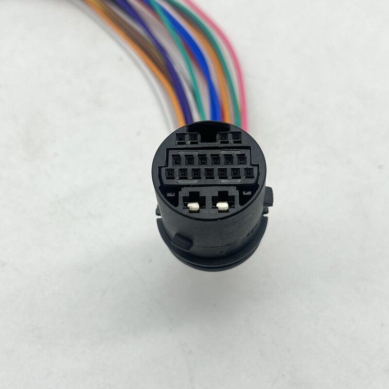 Câblage de prise automatique de trou de taille composite de porte de voiture de 19 broches 13158679 Connecteur électronique de SFP avec le câble pour DJ7191-2.0-3.5-21 OPEL