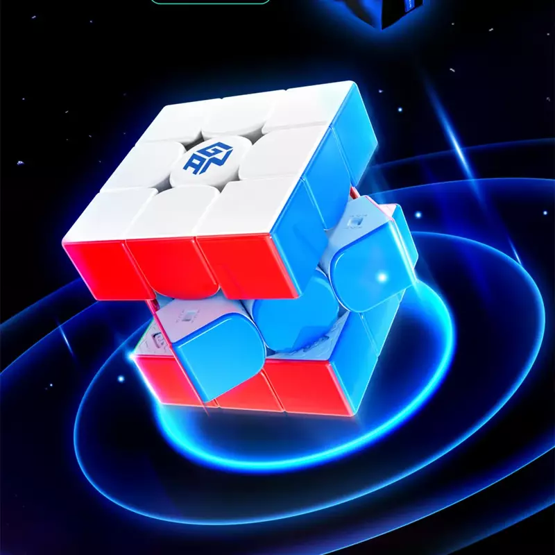 Магнитный скоростной куб Gan 14 maglevpro UV 3X3, профессиональная игрушка-антипригарка Gan 14 M Pro UV, волшебная головоломка
