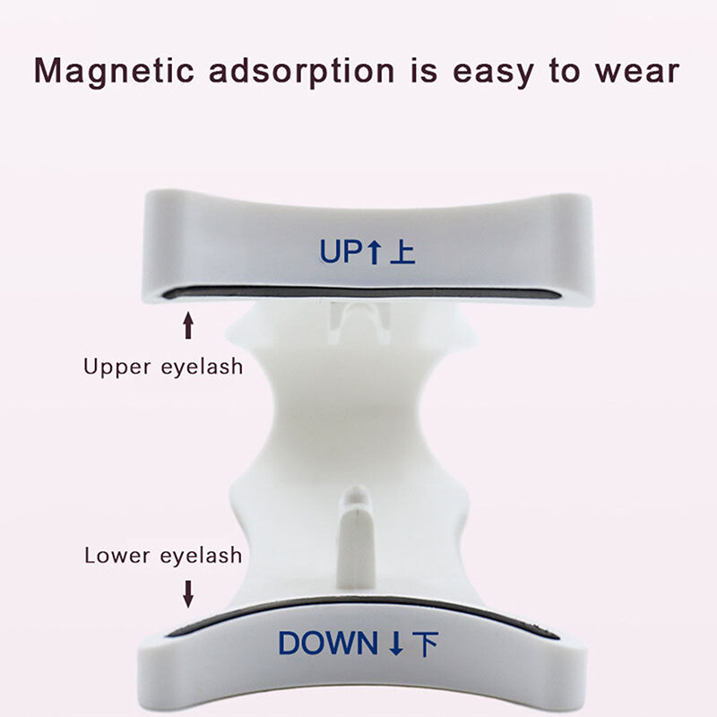 1Pcs Quantum Magnetic Eyelashes Tweezer Magnetic False Eyelash Curler For Magnet Eyelashes Fake Lashes Clip Clamp Makeup Tools