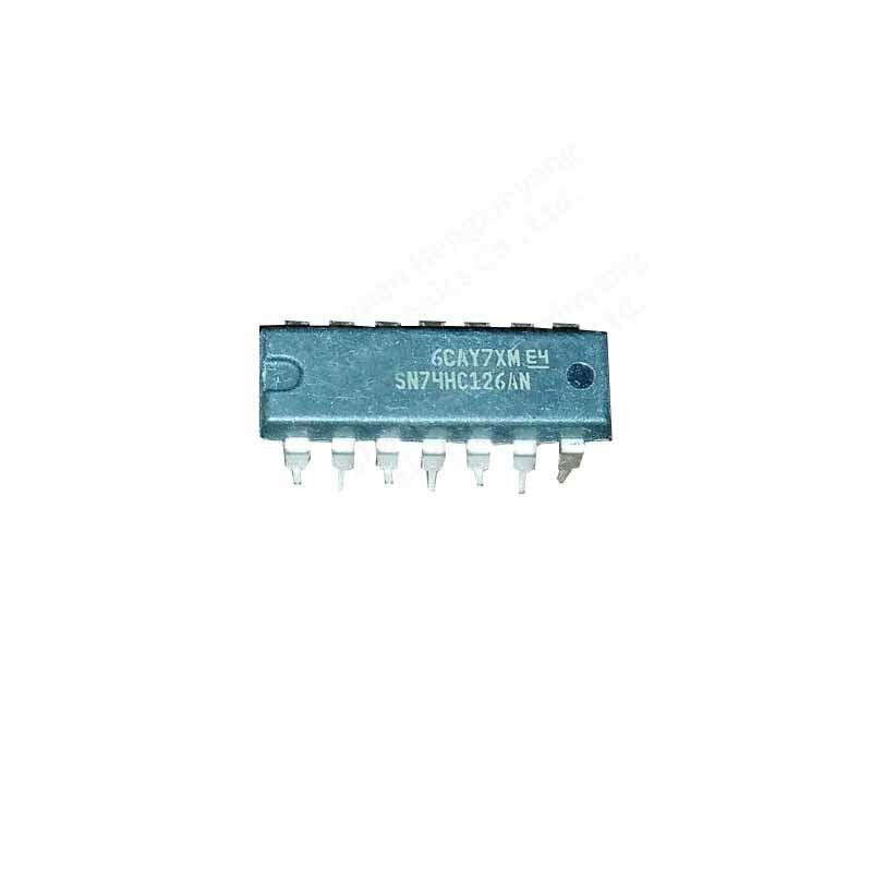 Paquete de 10 piezas SN74HC126AN, chip controlador de búfer DIP-14