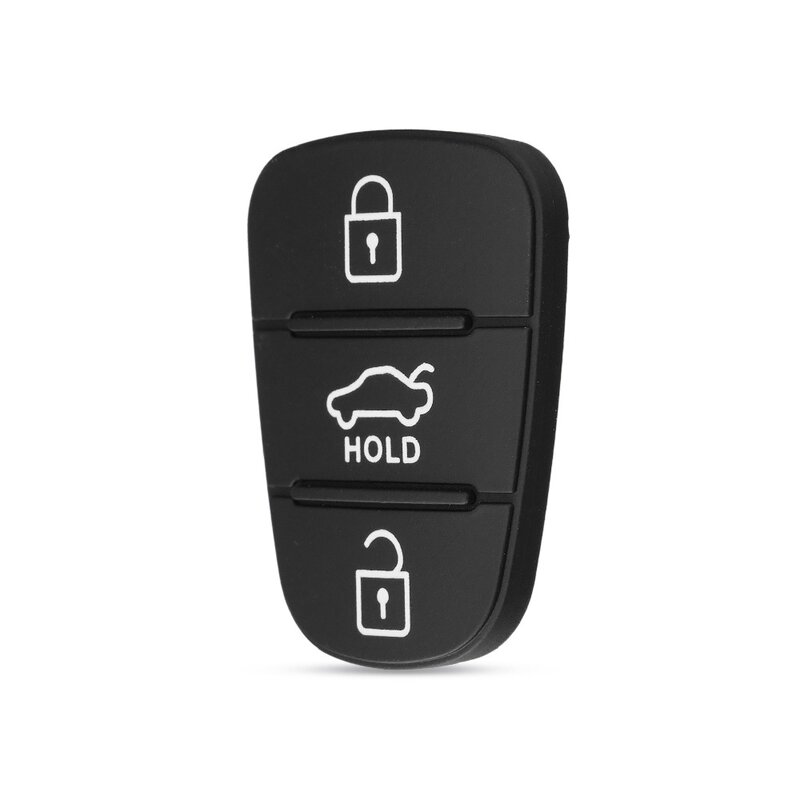Funda de goma con tapa para llave de coche, cubierta de mando a distancia para Hyundai I30 IX35, Kia K2 K5 Rio
