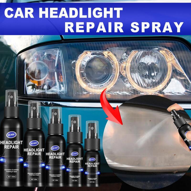 Wygodny Spray do usuwania zarysowań wysokowydajny hydrofobowy środek przeciw zadrapaniom reflektor samochodowy do polerowania