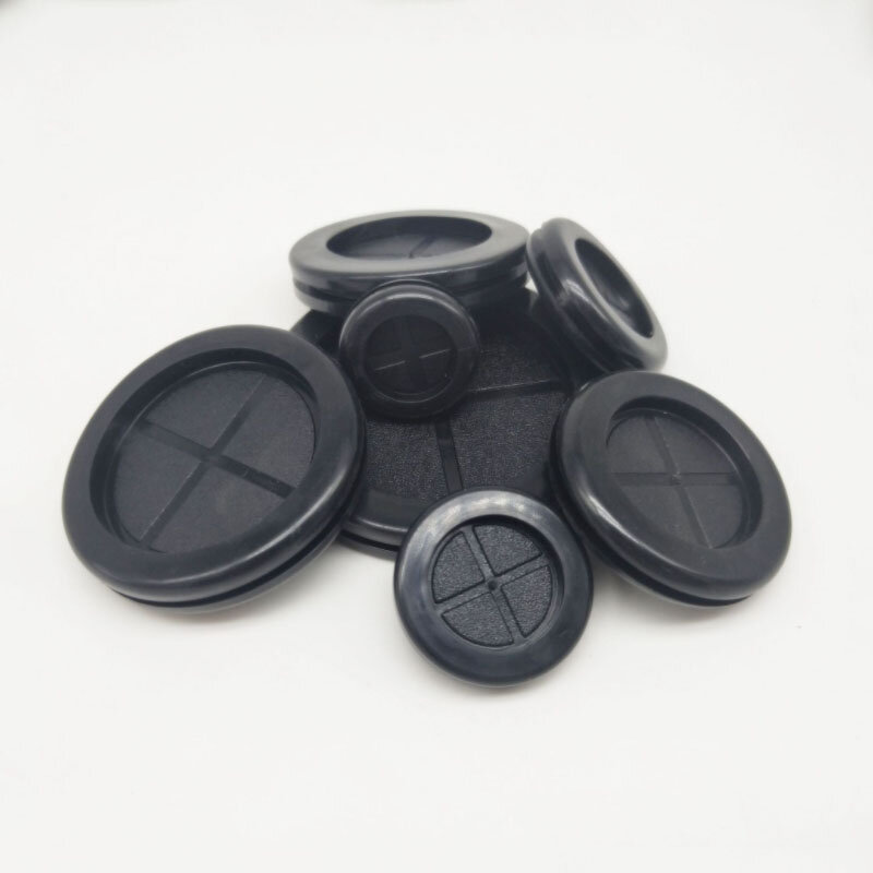 2-8Pcs Double Sided Protect Rubber Grommets Ring Blanking Hole Wiring Cable Gasket  For Protect Wire 14*16~90*100mm