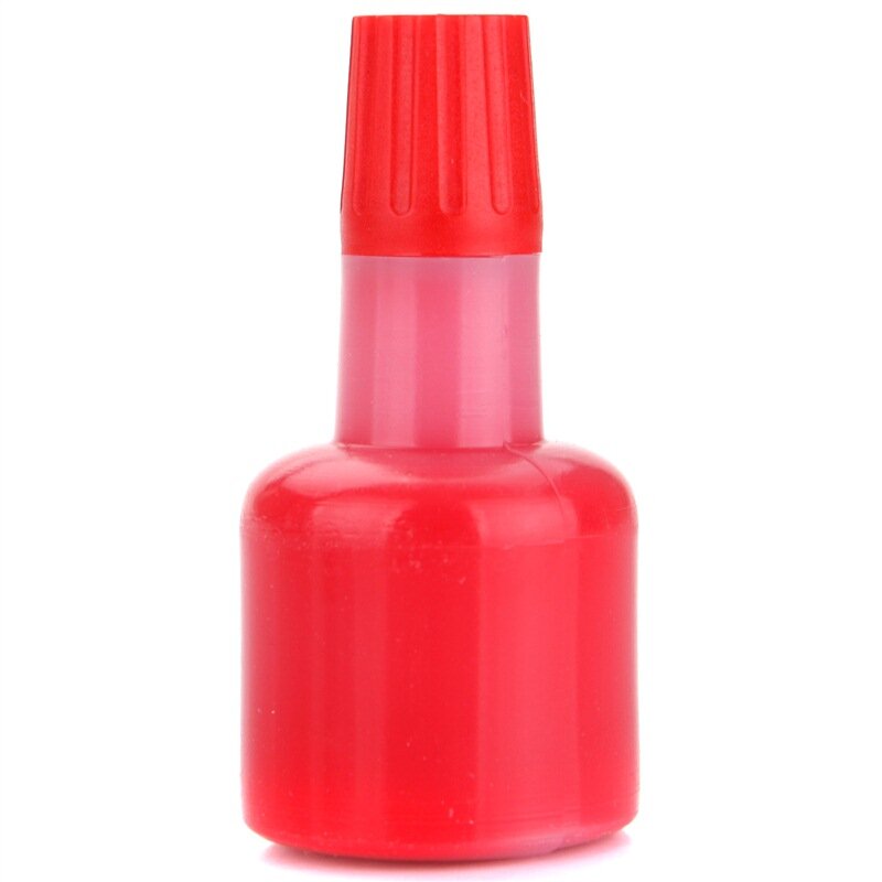 SUNWOOD rosso ad asciugatura rapida sigillo inchiostro pulito 40ML grande capacità per ufficio finanziario timbro Pad inchiostro confezione singola bottiglia serie 6285