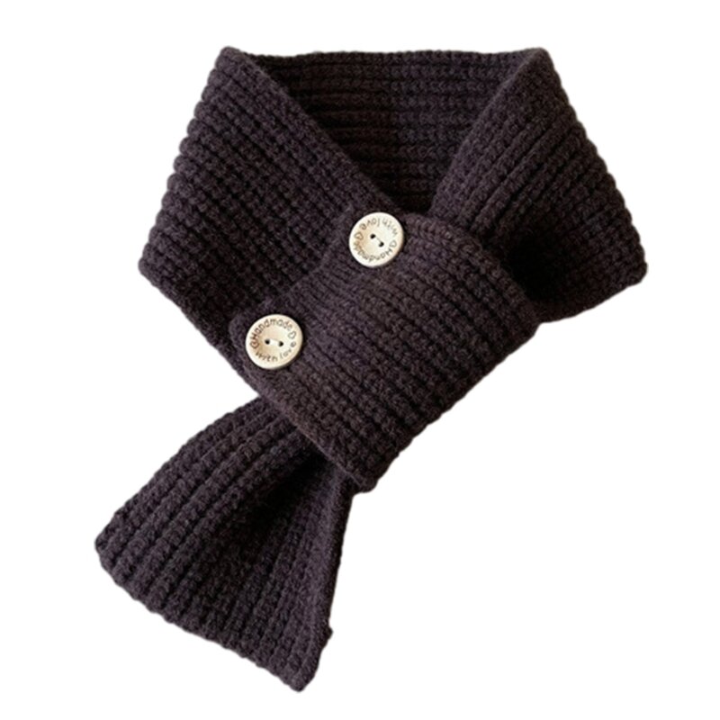 Trendy Children Scarf Colorful Knitted Baby Scarf for Girls & Boys Comfortable & Fashion Forward Accessory for Kids Gift