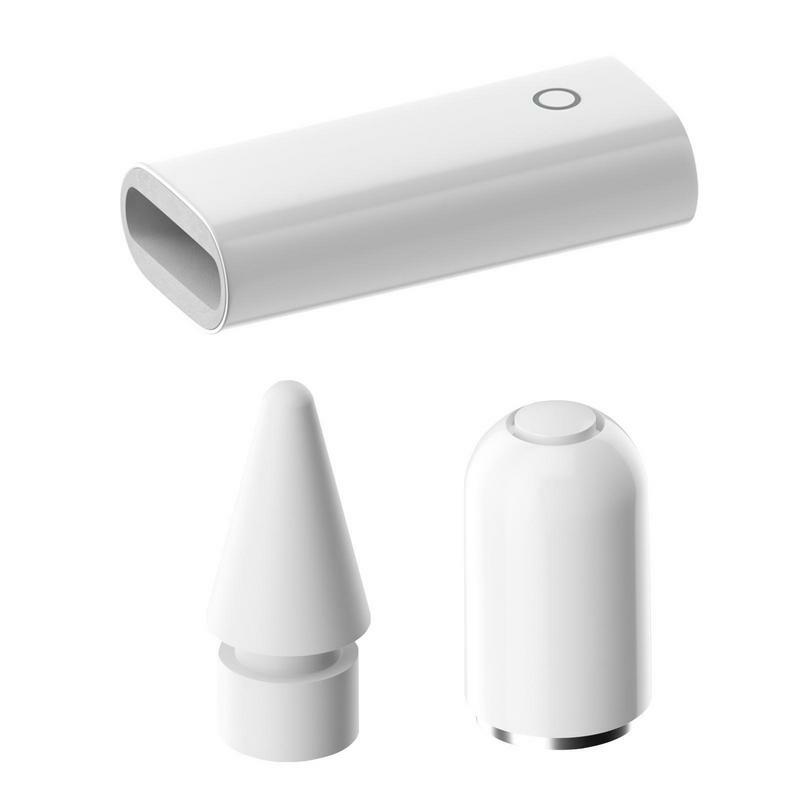 3-In-1 Originele Potlood Opladen Adapter Potlood Voor Appel Vervangende Pen Tip Magnetische Potlood Touch Potlood Plug Accessoires