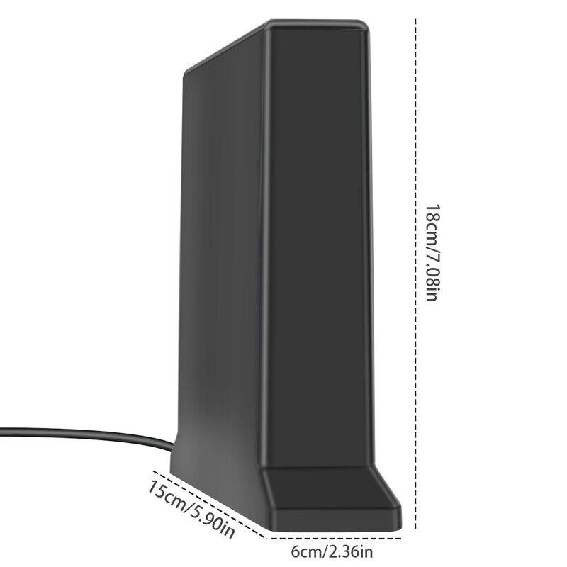 Indoor TV antenna 50-100 miles with amplifier signal intensifier supporting 4K1080P high-definition digital TV antenna