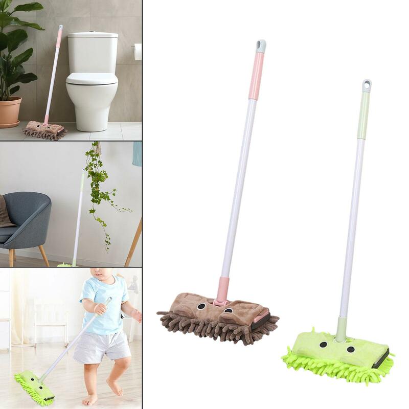 Kids Mini Mop Toy Kids Household Cleaning Toy Basic Skills Children Housekeeping Tool for Housework Birthday Gifts Creativity