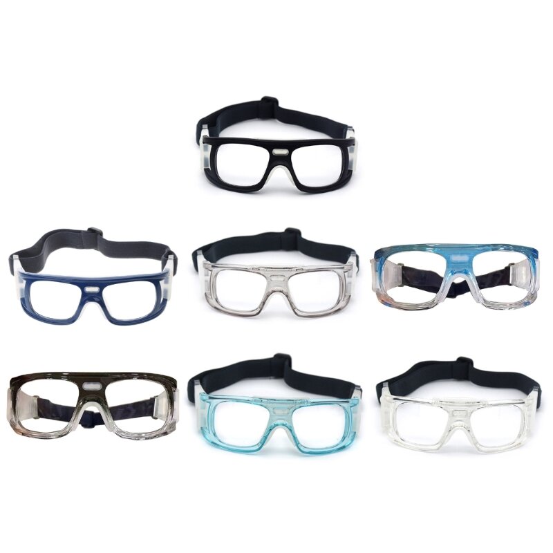 نظارات رياضية احترافية للكبار، نظارات أمان واقية للكبار، نظارات كرة السلة للرجال والنساء مع أشرطة قابلة للتعديل