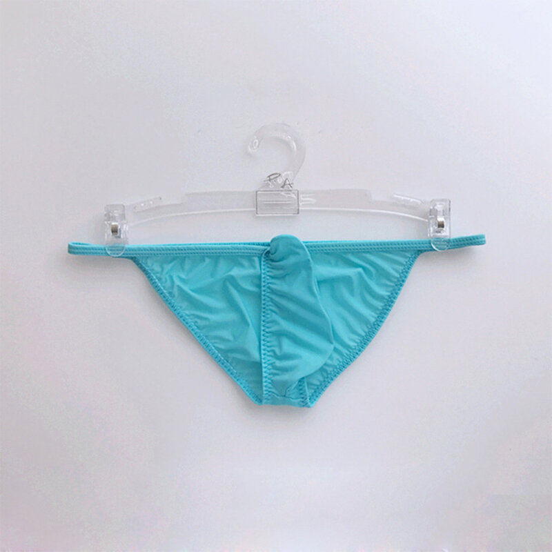 Culotte string pour homme, sous-vêtement transparent, ultra fin, lingerie 7.0