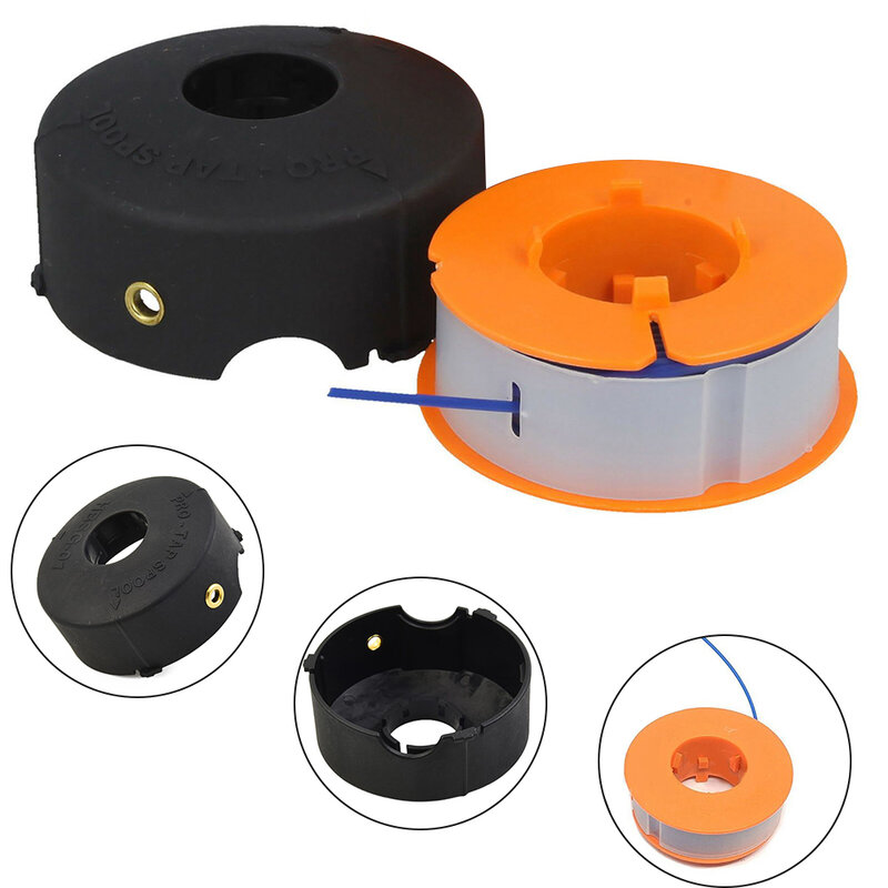 Spool Cover Line Set For BOSCH ART 23/26/30/2300/300/2600/3000 Easytrim & Combitrim Trimmer Replacement Spool Line Cover