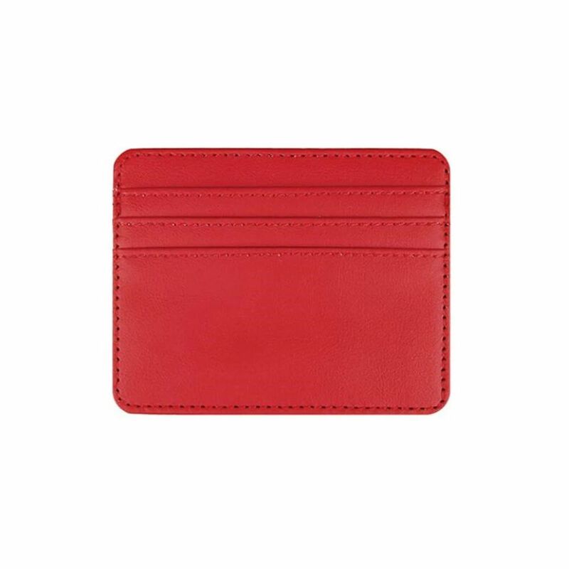 Card Case Small Women Coin Purse Gift PU Leather Slim Wallets Credit Card Box Business Card Cover Credit Card Pocket