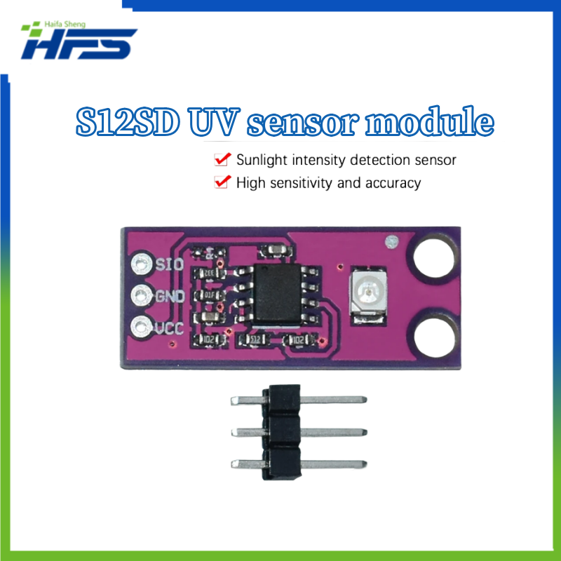Sensor de Luz COM módulo de detecção UV de montagem 240nm-370nm ดั้งเดิม Para Arduino