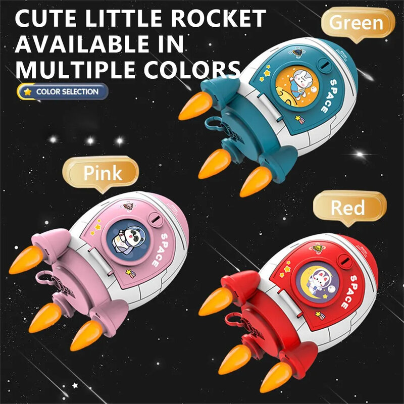 Детская копилка, милая авиационная копилка, игрушка, ракета, Космический человек, копилка, мультяшная наклейка, ручная копилка, коробка для монет, детская Подарочная игрушка