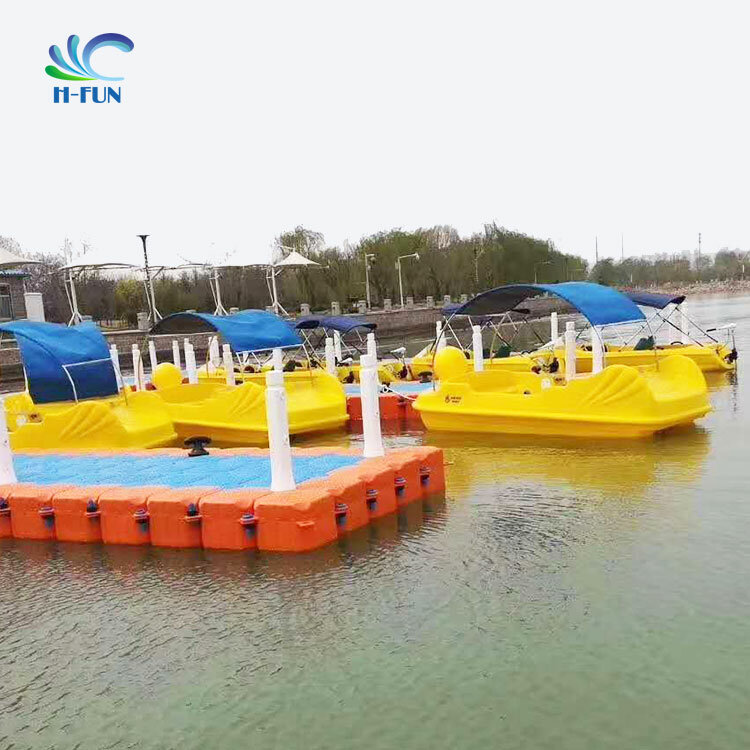 Unti-Rost ldpe Kunststoff schwimmende Wasser Fahrrad Tretboote zu verkaufen