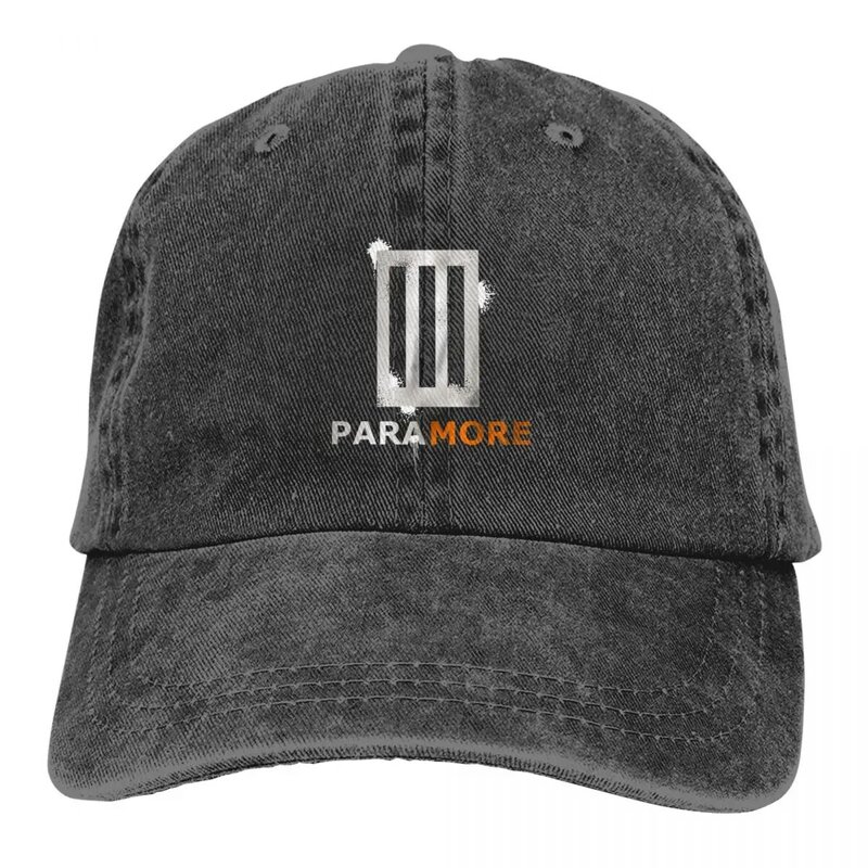 Paramore-قبعة بيسبول للرجال والنساء ، قبعة كاجوال بتصميم روك ، مغسولة ، خارجية ، سفر ، كل الفصول