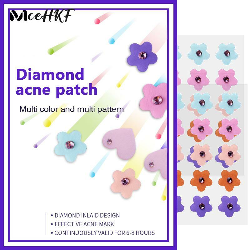 Diamond Star Pimple Patch Skin Care Stickers Concealer Face Spot Blemish Removing Tool Acne Colorful Invisible Acne Removal