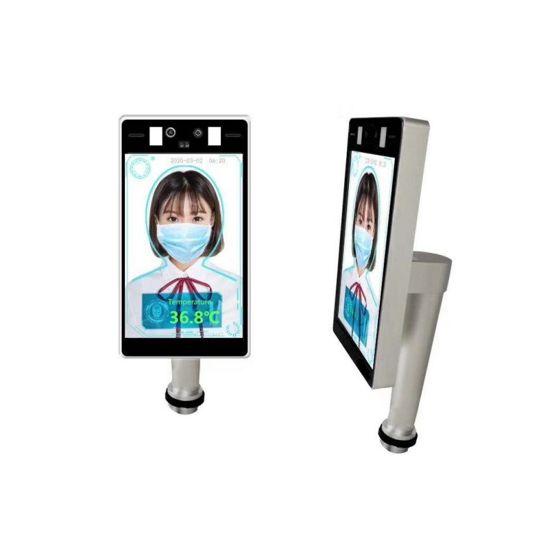 Ai Face Recoginition Temperature Scanner time&attendance access control system all in one machine